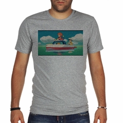 Remera Ponyo Sosuke Boat Bote Mar Dibujo Animado en internet