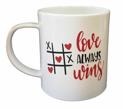 Taza Love Always Win El Amor Siempre - TiendaCubik