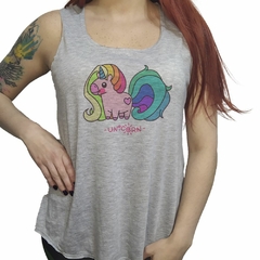 Musculosa Unicorn Pig Colores Art