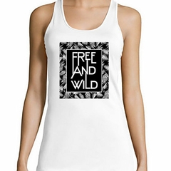 Musculosa Deportiva Free And Wild Libre Y Salvaje