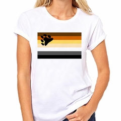 Remera Bandera Oso Gay Colores Garra - TiendaCubik