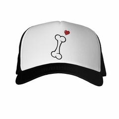 Gorra Perro Amor Corazones Hueso M2 - comprar online