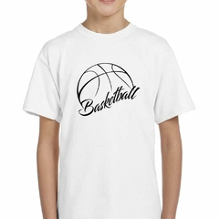 Remera Basketball Pelota Deporte Negro - comprar online