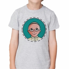 Remera Papa Francisco Religion Catolica Dibujo #3 - comprar online