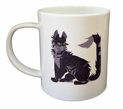 Taza Gato Furioso Dibujo Art - comprar online