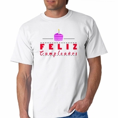 Remera Feliz Cumpleaños Celebracion - TiendaCubik