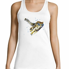 Musculosa Deportiva Cheetah Corriendo Con Anteojos - comprar online