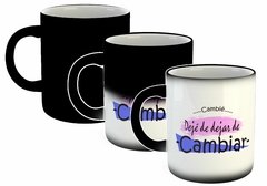 Taza Cambie Deje De Dejar De Cambiar (Taza De Ceramica) en internet