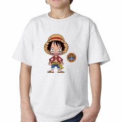 Remera One Piece Anime Sombrero Manos - TiendaCubik