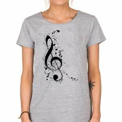 Remera Nota Musical Art Dibujo Music M1 en internet