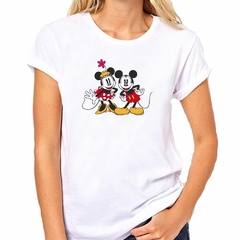 Remera Minnie Mickey Pareja Feliz en internet