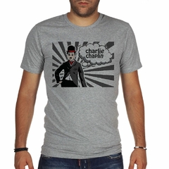 Remera Charlie Chaplin Sombrero