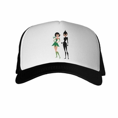 Gorra Samurai Jack Y Ashi Dibujo Animado Girl - comprar online