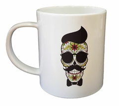 Taza Skull Calavera Jopo Hipster - tienda online