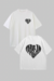 CAMISETA OVERSIZED HEART OFF WHITE