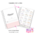 Planner Pessoal Margaridas - Rosa - comprar online