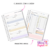 Planner Pessoal Margaridas - Rosa - loja online