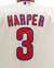 CHAQUETA PHILADELPHIA PHILLIES ALTERNATE HOME GAME UNIFORM #3 HARPER - tienda online