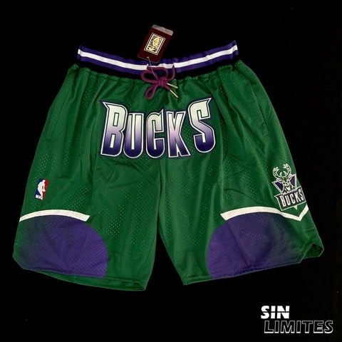 NBA Just Don 95-96 Milwaukee Bucks Shorts S