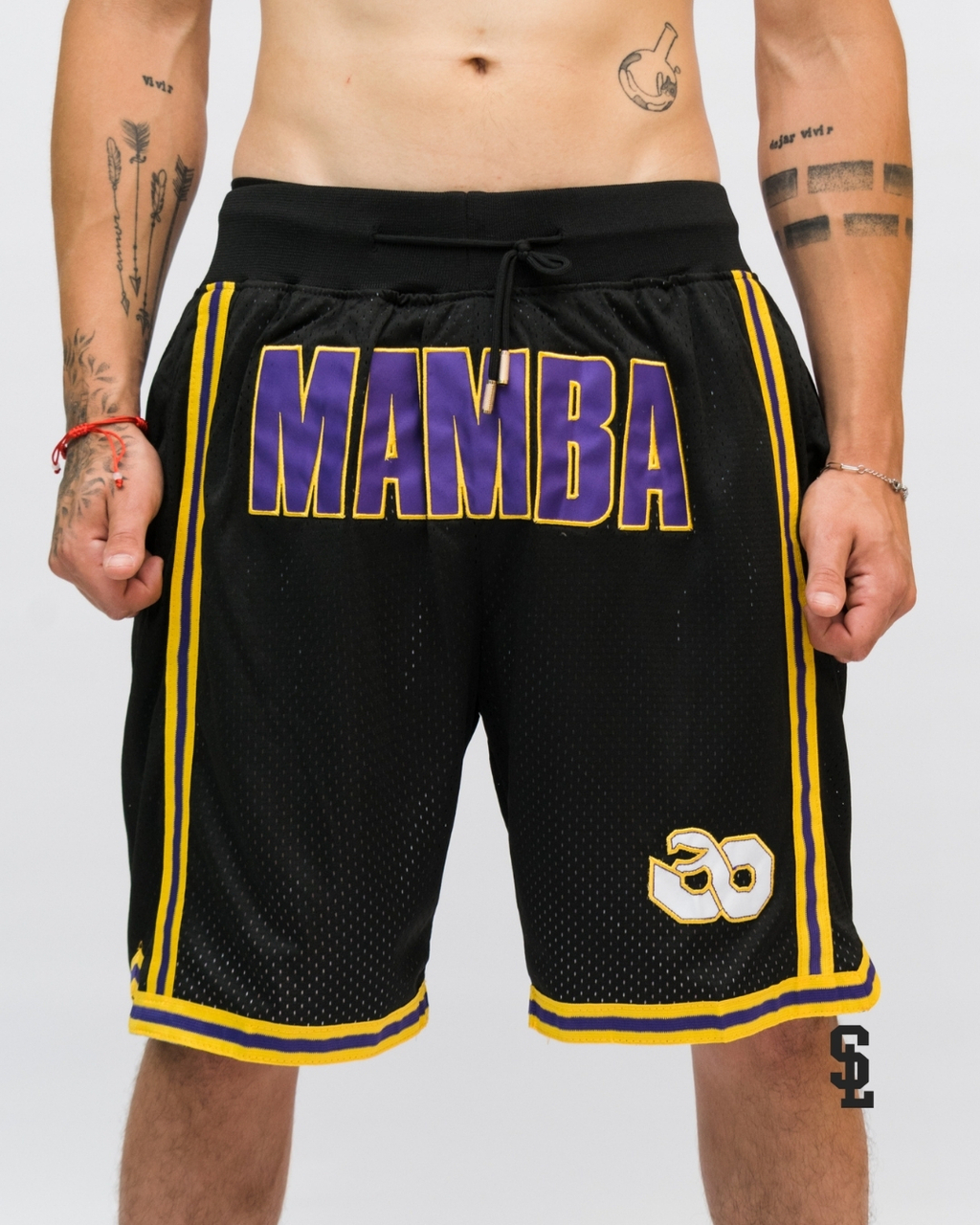 SHORT LOS ANGELES LAKERS EDITION BLACK MAMBA