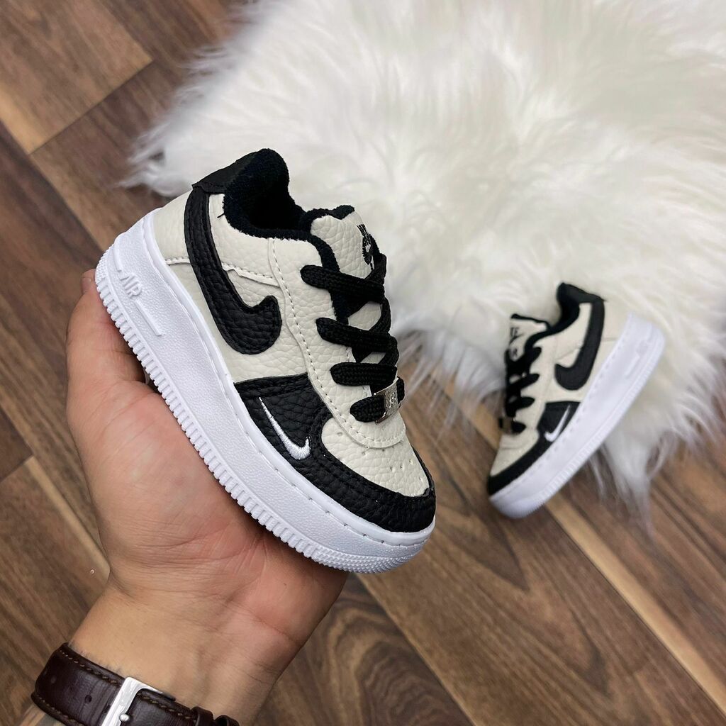 Tênis Infantil Bebê Nike Air Force Masculino com Cadarço!