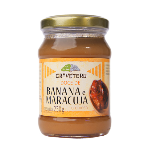 Geleia orgânica de banana - 320g