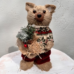 Urso Casaquinho tricot com botões CL0639