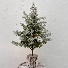 Árvore de Natal Nevada EN418 - Fabio Borgatto & Telma Hayashi Decoração | Flores Secas | Natal