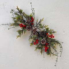Festão Decor AN144 - Fabio Borgatto & Telma Hayashi Decoração | Flores Secas | Natal