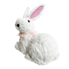 Coelha branca Deitada CO439 na internet