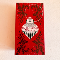 Caixa de Fósforo SS Joy Brick Gloss - Fabio Borgatto & Telma Hayashi Decoração | Flores Secas | Natal