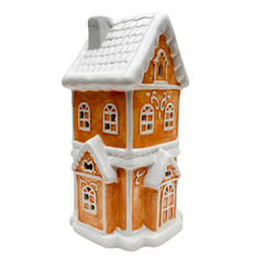 Natal Casa Decorativa Ginger (Bege Branco) 50324001 - comprar online