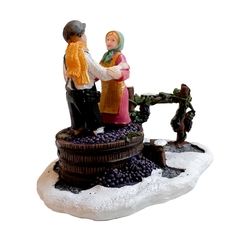 Figura Natal Casal (colorido) 58250001 - comprar online