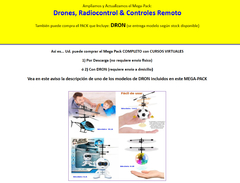 Drones Radiocontrol y Controles Remoto con Helicóptero s/CR