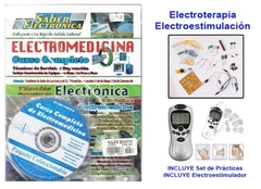 Electroterapia - Electroestimulación con KIT de Prácticas y Electroestimulador