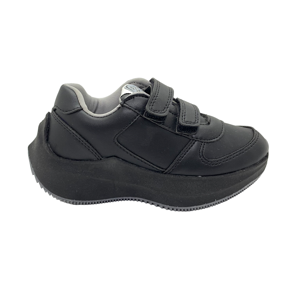 ZAPATILLA NEW FERMIN TOTAL BLACK VELCRO