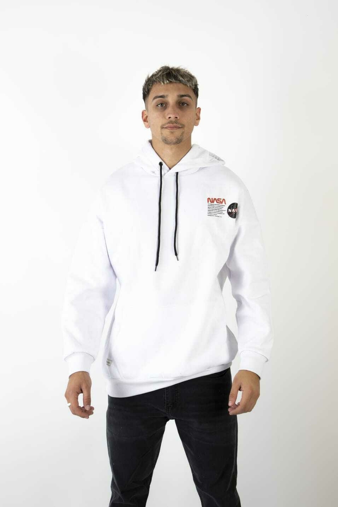 BUZO OVERSIZE NASA BLANCO Comprar en CHECHAVAL
