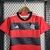 Kit Infantil Flamengo Home 23/24 - Torcedor - Vermelho e Preto - Adidas - Lançamento na internet