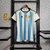 Camisa Argentina Home - Copa Do Mundo - Masculina - Versão Torcedor - Três Estrelas + Patch Campeão - 2022