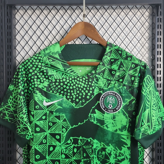 Camisa Seleção Nigéria 23/24 Torcedor Nike Masculina - Verde