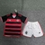 Kit Infantil Flamengo Home 24/25 - Torcedor - Vermelho e Preto - Adidas - Lançamento - comprar online