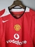 Camisa Manchester United Retrô 2005 - Manga Longa - Masculino Versão Torcedor na internet