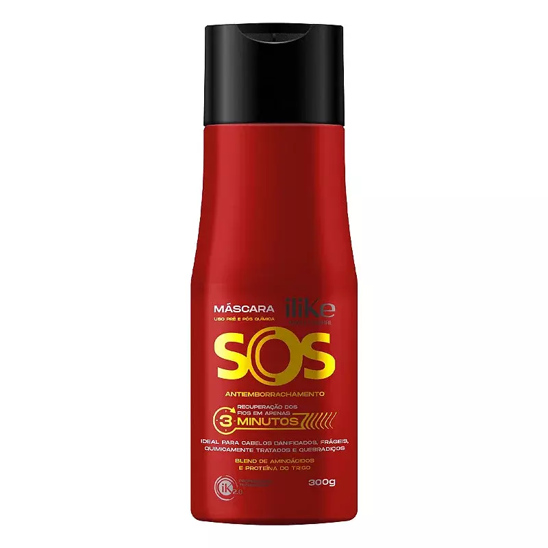 Máscara Forever Liss SOS Antiemborrachamento