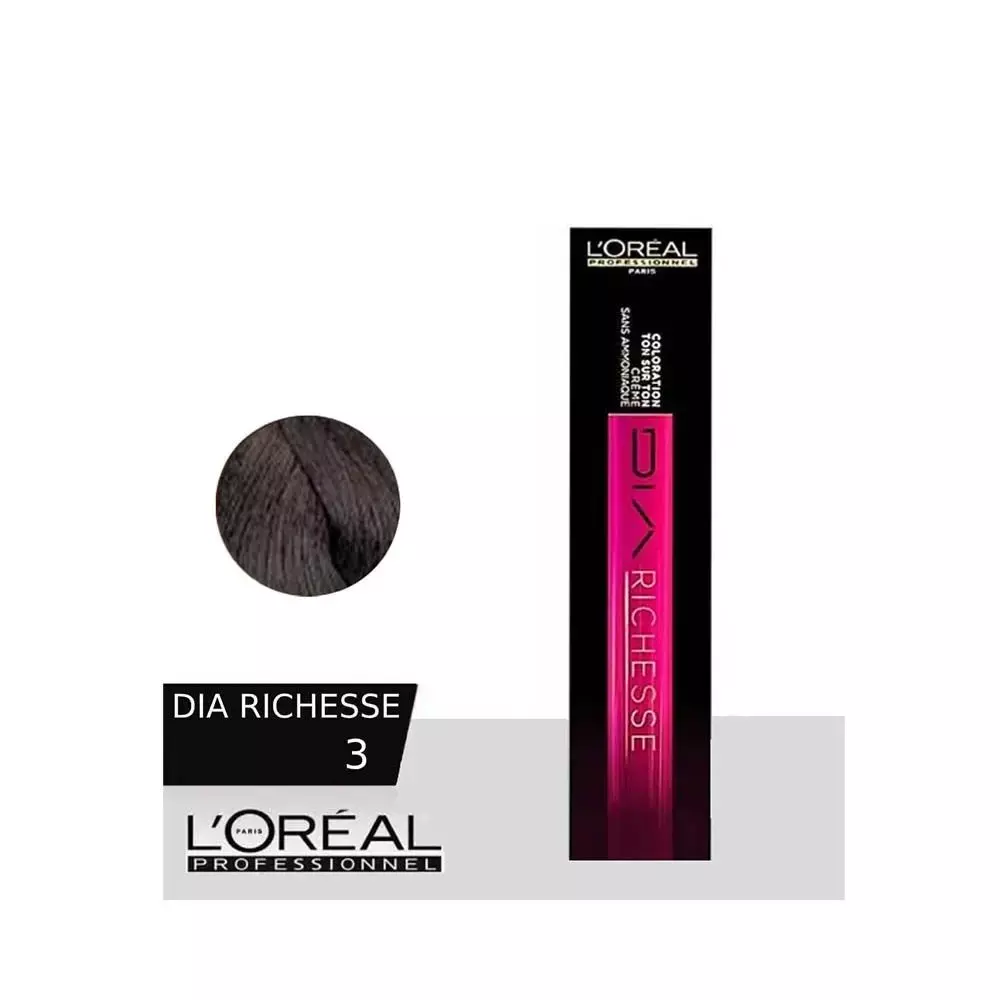 Tonalizante Diarichesse 3 Castanho Escuro 50g L'oréal Profissional