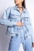 Jaqueta Tachas Basic Denim - comprar online