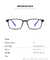 Óculos Anti luz azul - liga de titânio (ultraleve 17g) - loja online