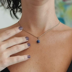 5 Pingentes Lápis Lazuli Esfera - comprar online