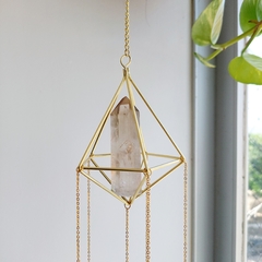 Suncatcher Ponta Quartzo Fumê 1 - Proteção - comprar online