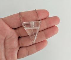 Colar Difusor Pessoal Triângulo - Cristal - comprar online