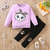 conjunto infantil moletom feminino, conjunto moletom, blusa moletom feminino, calça moletom feminino,